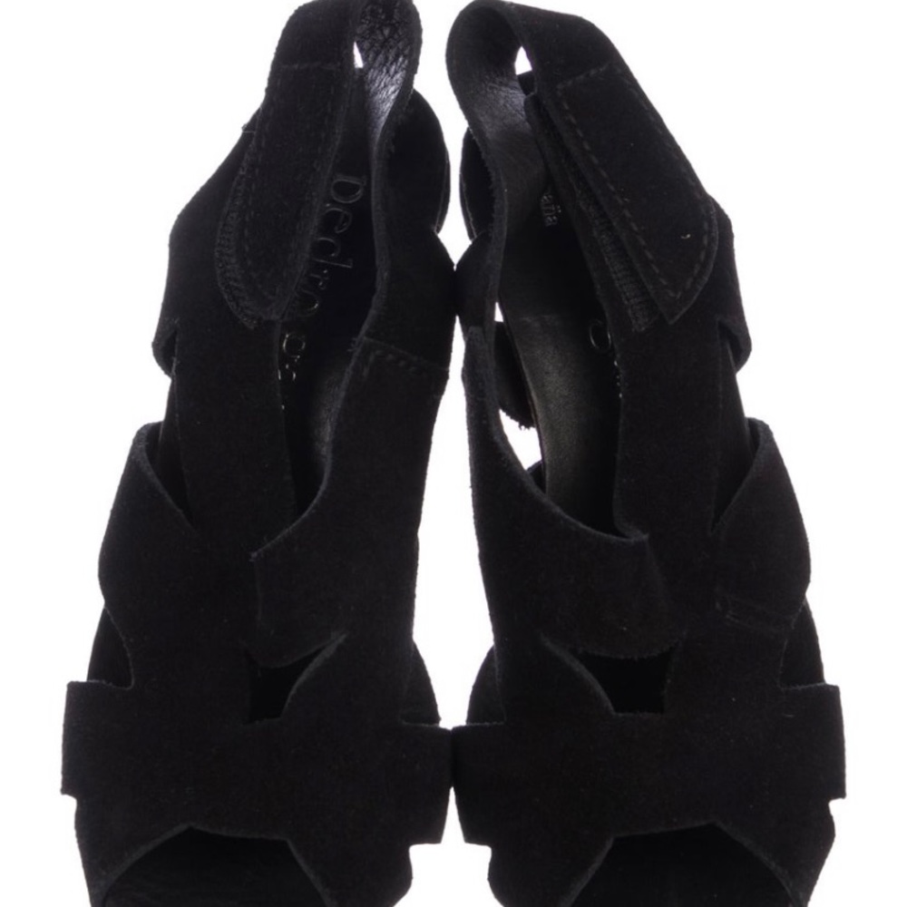 Black Pedro Garcia sling back